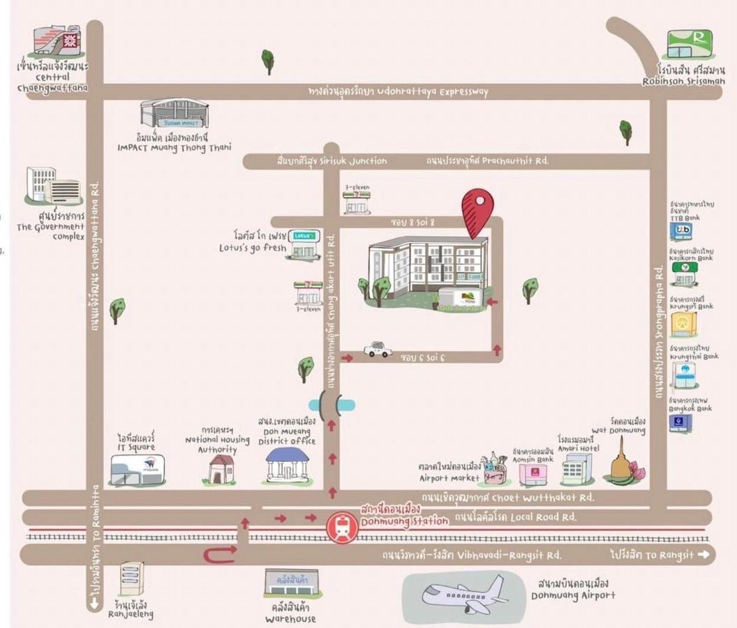 The Prima Residence - Sha Certificate Банкок Екстериор снимка